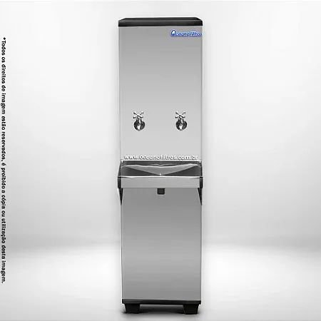 Bebedouro industrial 25L com duas torneiras