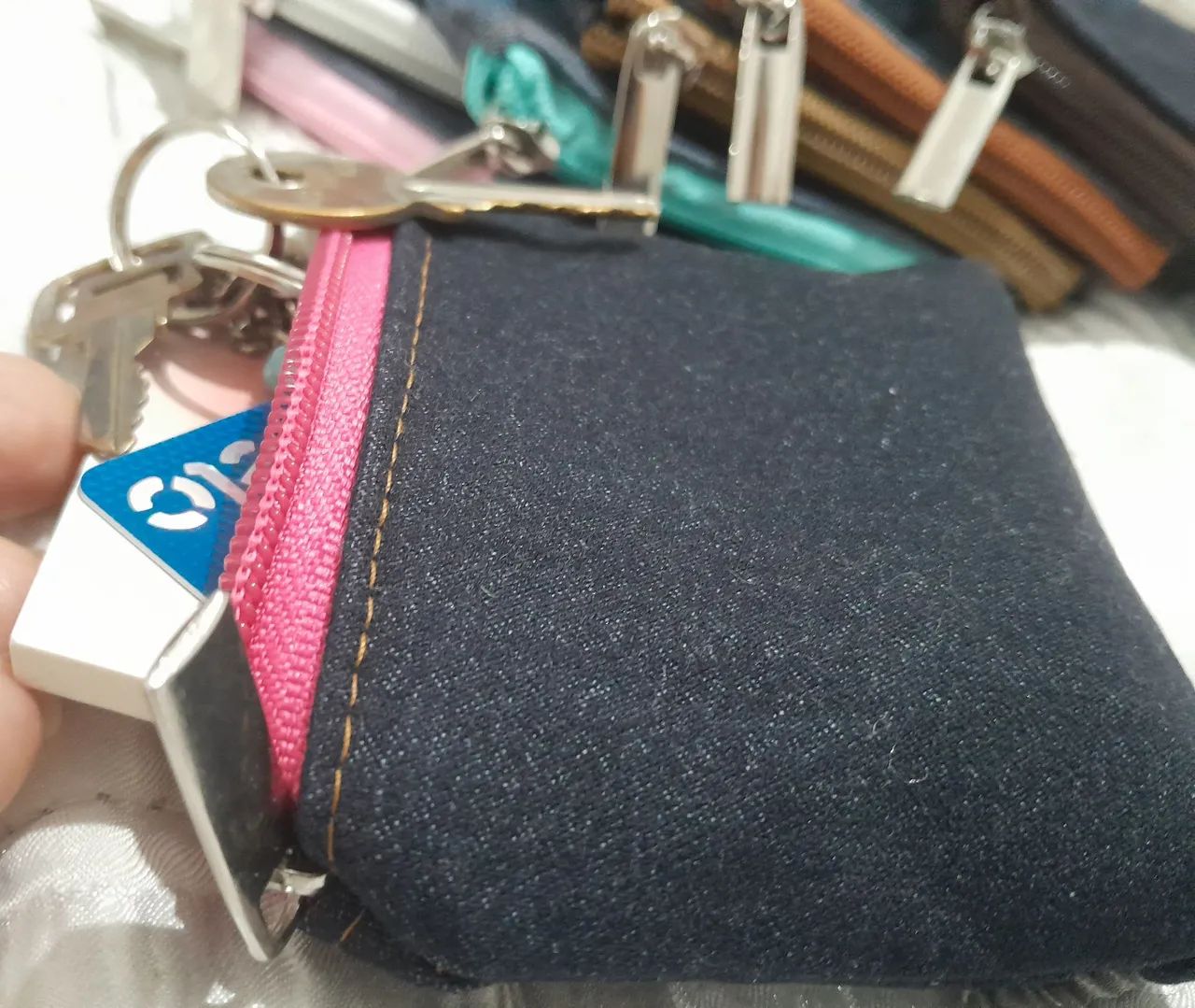 Kit revenda 20 moedeiros jeans - Foto 3