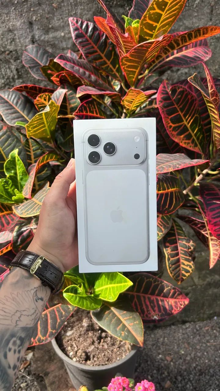 iPhone 17 Pro Max / 256gb / Silver / Lacrado - Celulares e