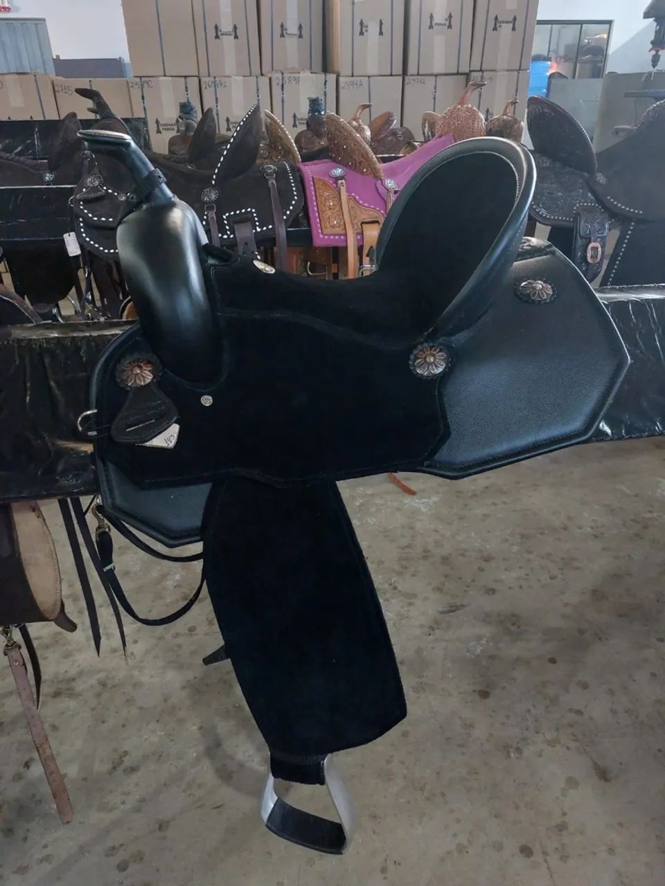 SELA DE 3 TAMBORES NEOPRENE