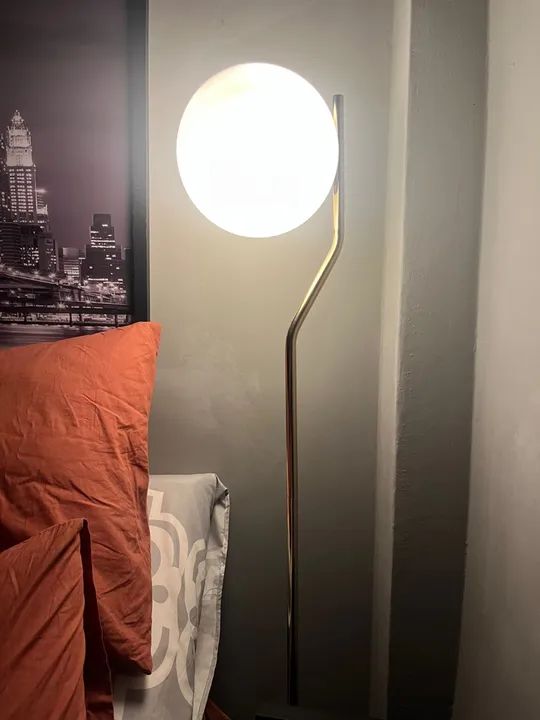 Coluna Luminária de Chão Viva 25x160 1xe27 Gold Bella - Foto 6