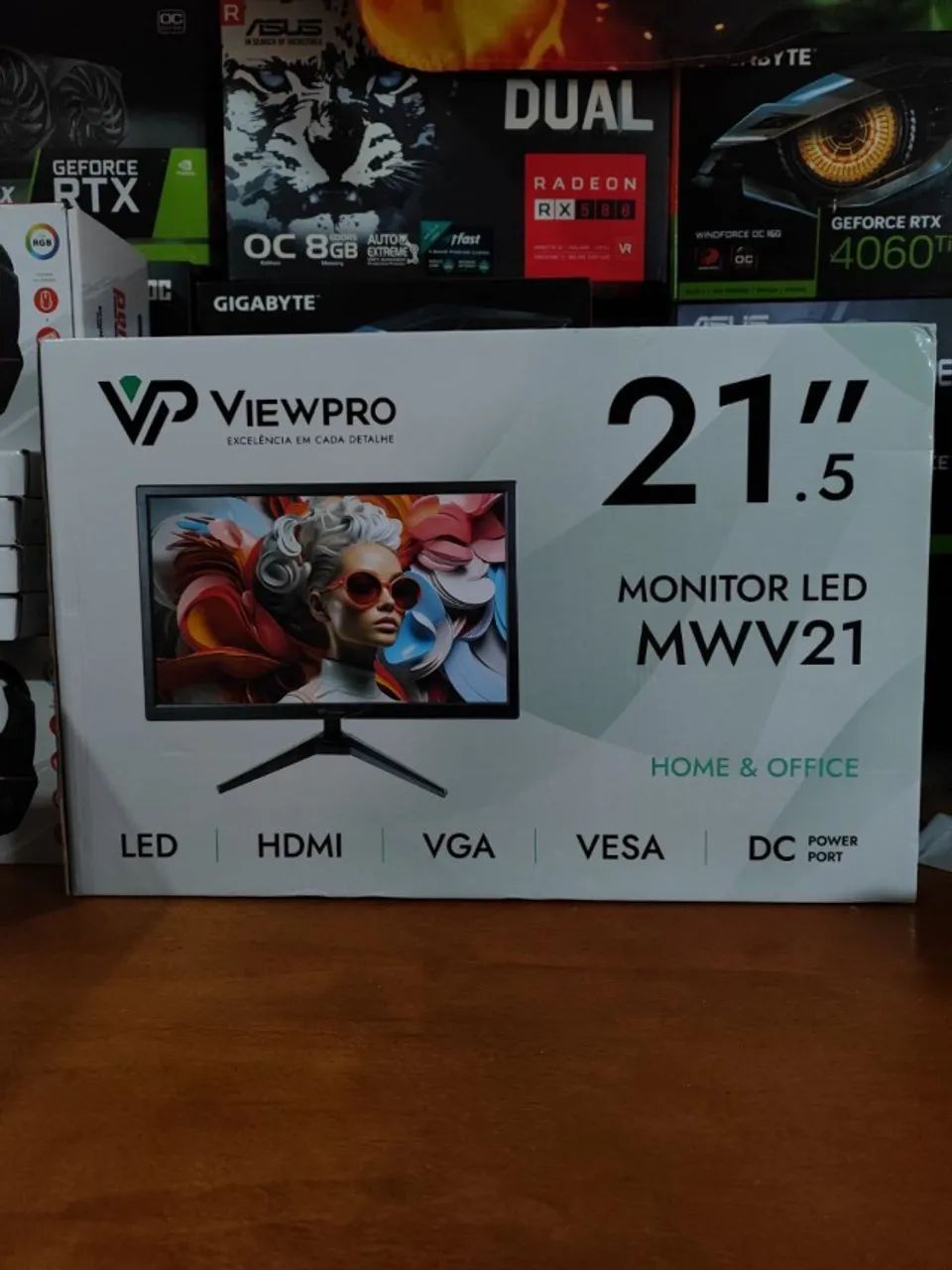 Monitor Full HD 60hz Lacrado - GARANTIA 12 MESES - Foto 3