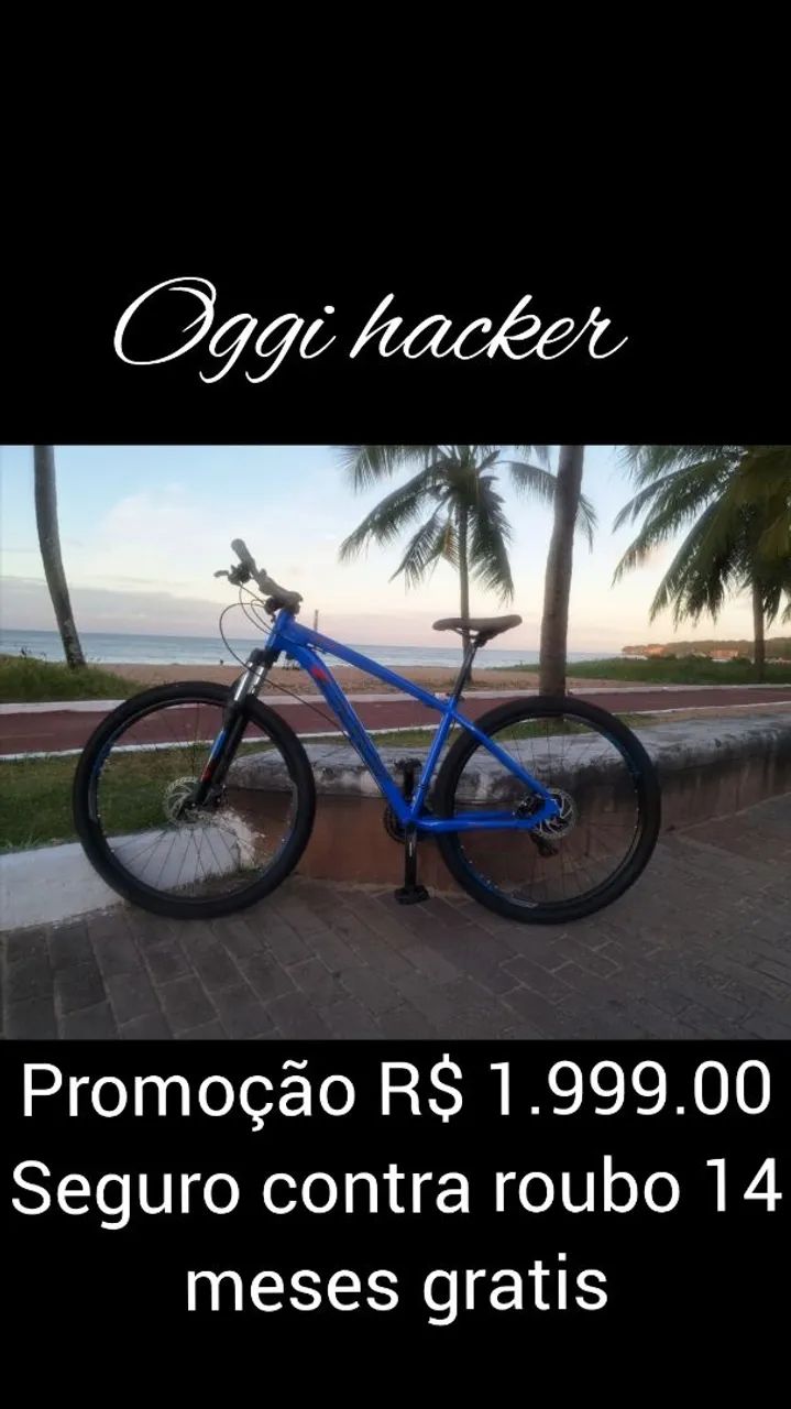 Bike Oggi hacker NOVA R$ 1.999.00 