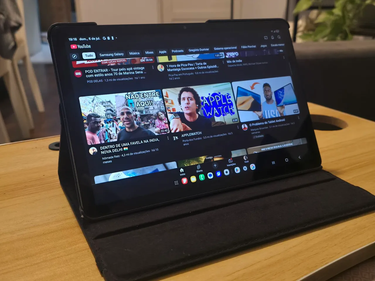 Samsung Galaxy Tab A9+ 5G com capa - Estado de novo!