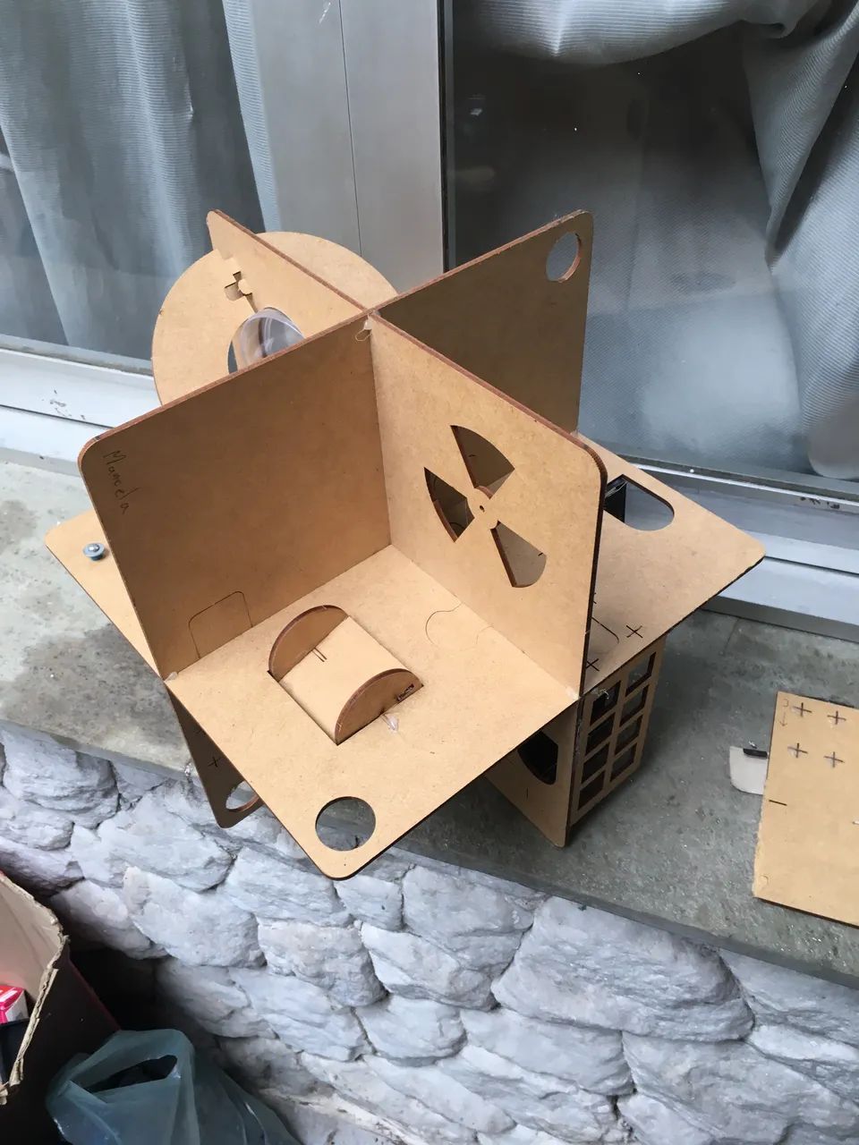 Casinha em MDF para brincar de boneca - Foto 2