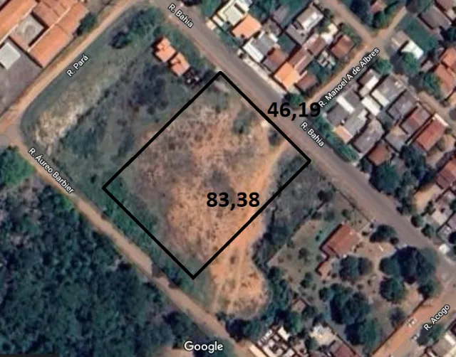 Terreno Urbano - 3.851m2 em Anastácio/MS
