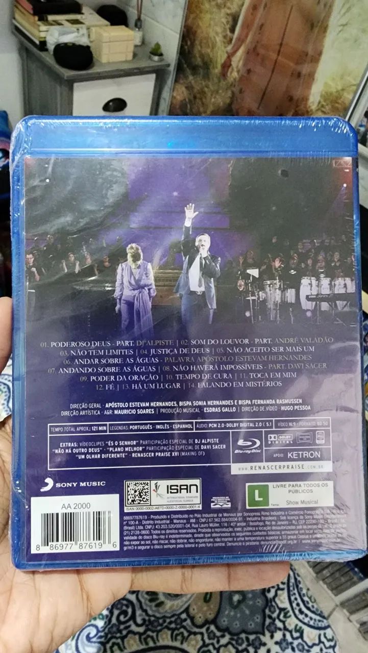 Blu-ray Renascer Praise XVI Lacrado  - Foto 2