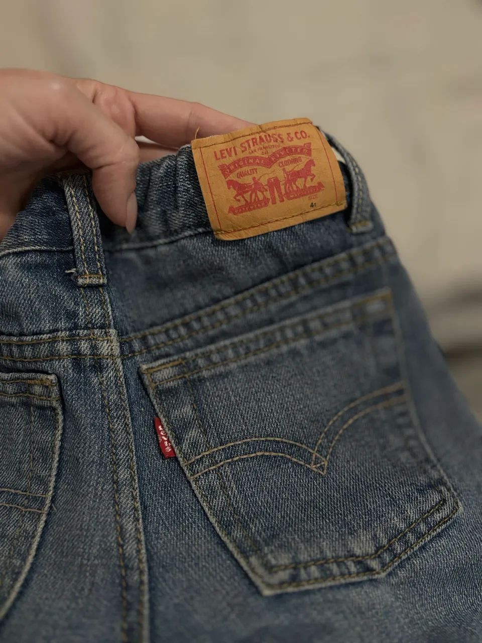 Short jeans Levis infantil  - Foto 2