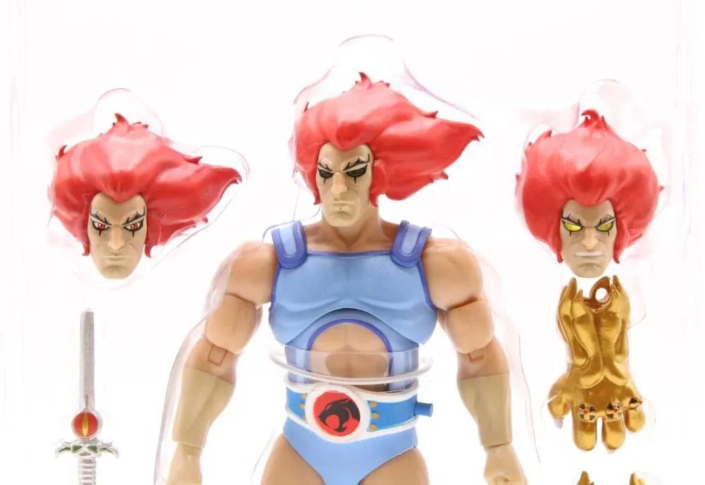 ThunderCats ULTIMATES! Lion-O (LED Eyes) Super7 Ascende olhos - Foto 4