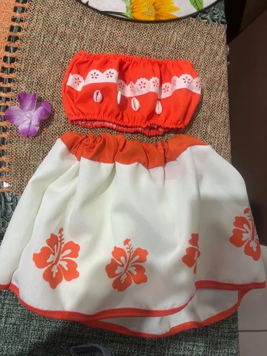 Fantasias Infantil Moana - Tamanho M 