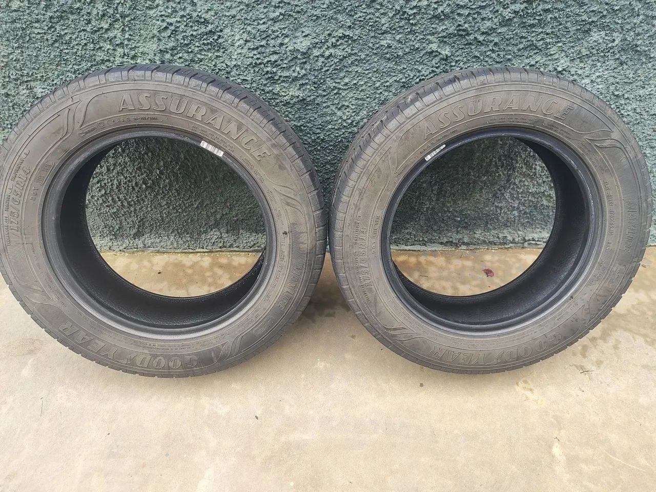 Pneu Goodyear aro 14 meia vida - Foto 2