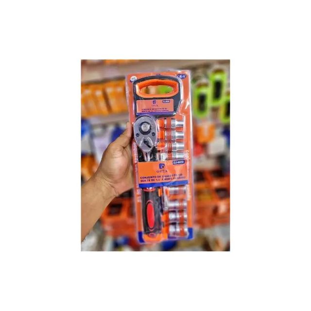 Conjunto de Chaves Soquete One-X GJ-8002 - Ferramentas de