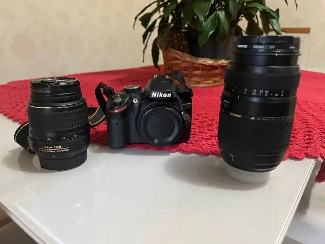 Nikon D3200 / 700 Clicks / 2 lentes - Foto 2