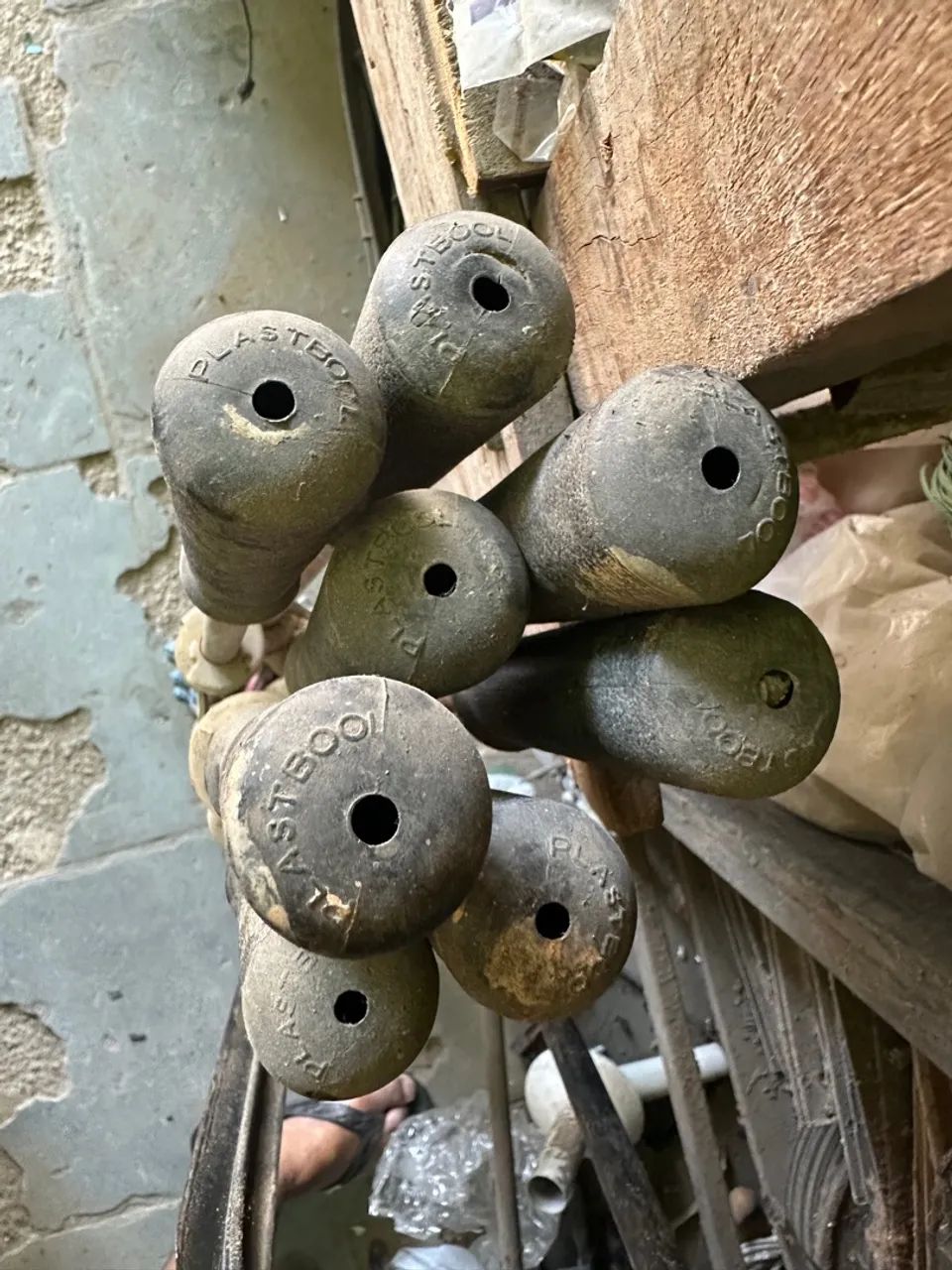 pebolim haste com jogador e manopla  - Foto 4