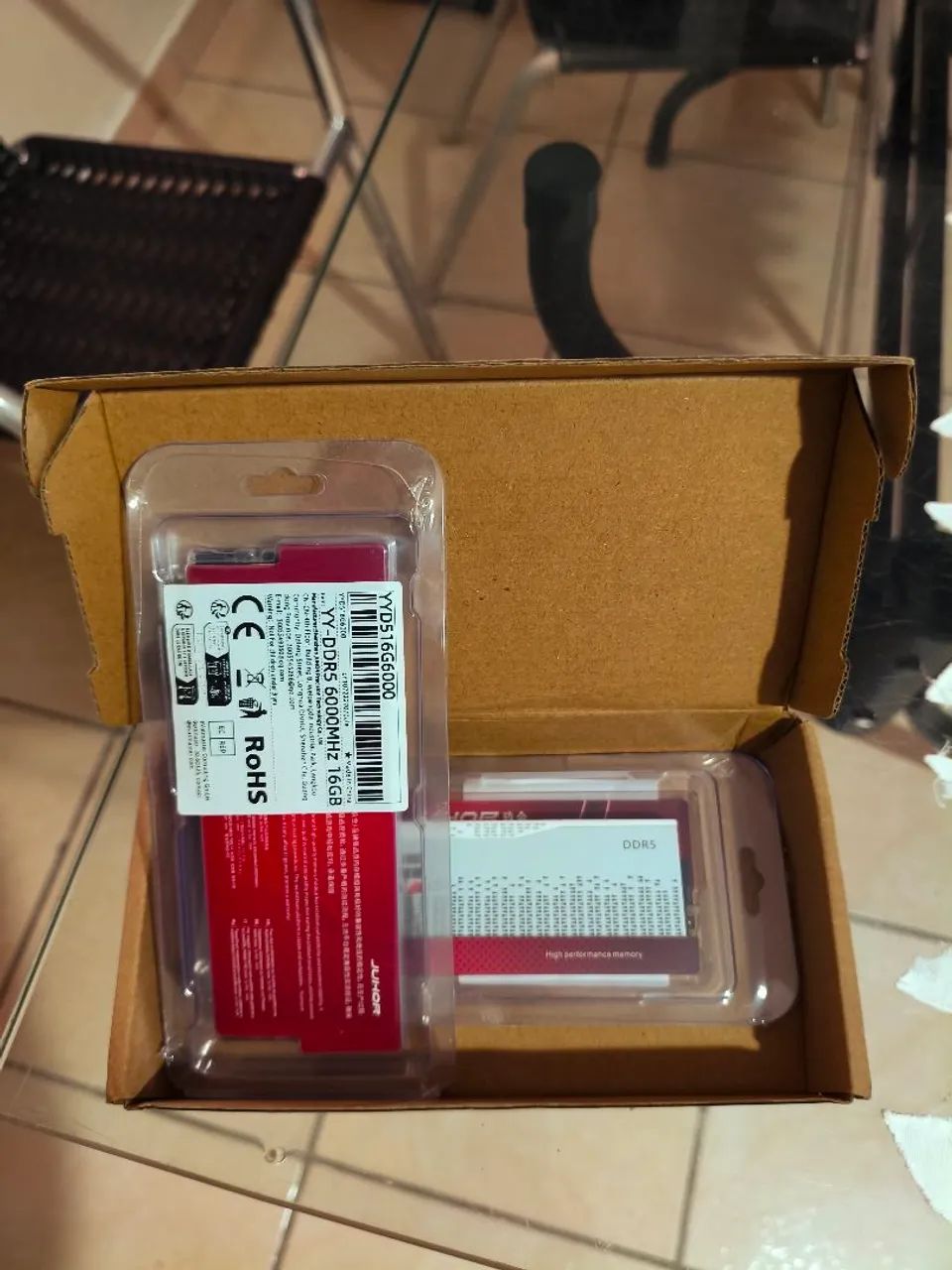 32 GB (2x16gb) DDR5 RAM Memory - 6000MHz - Juhor64396502341121121