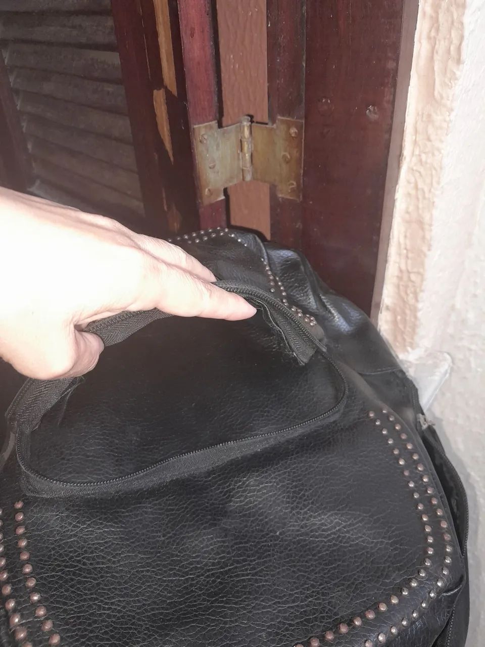 Mochila couro  - Foto 5