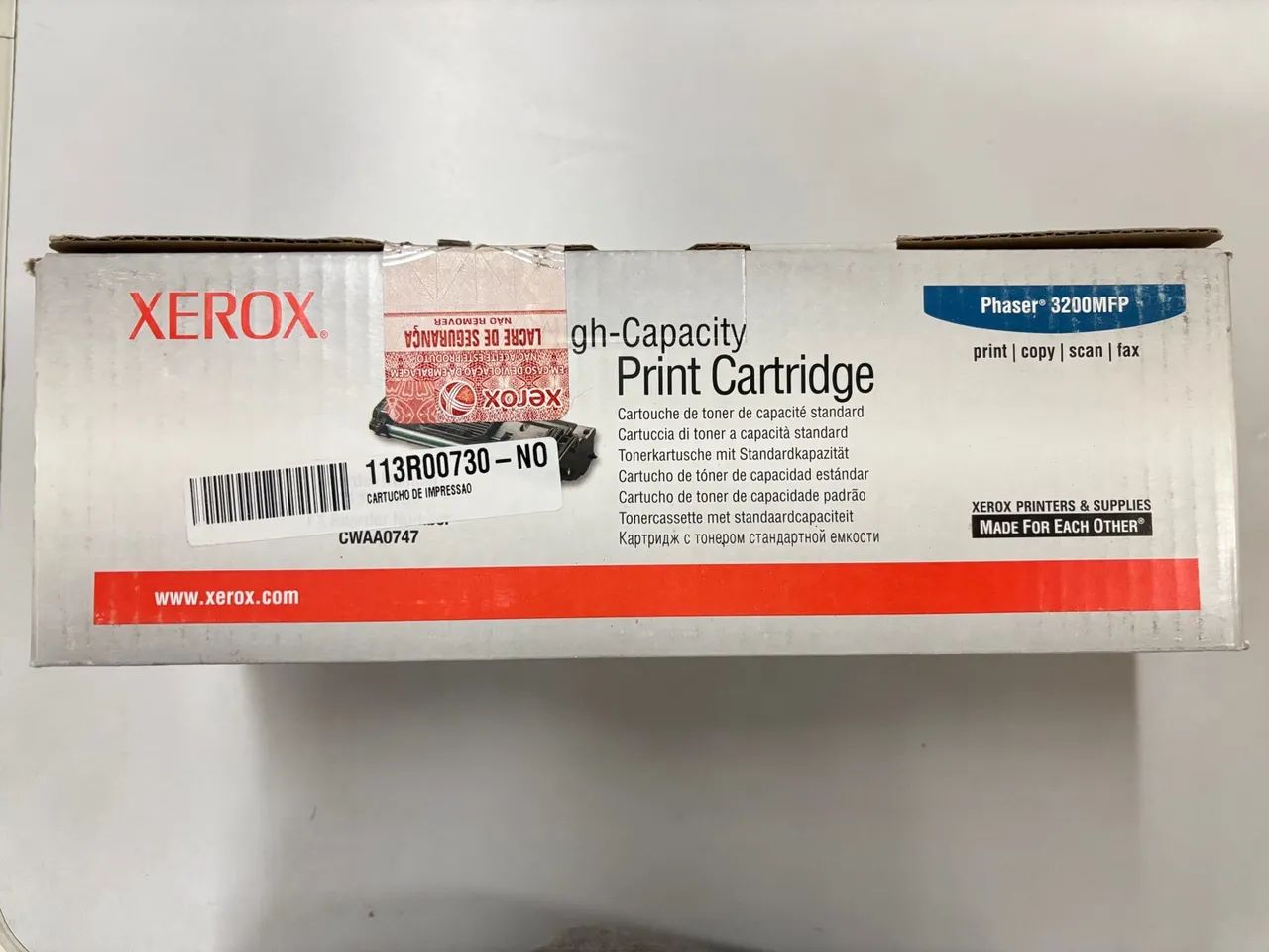 Toner Xerox 113R00730 - Phaser 3200