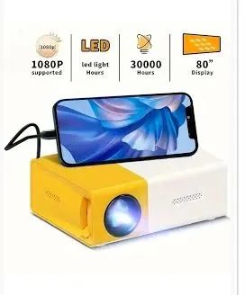 Projetor Portátil 1080P LED 30000 horas