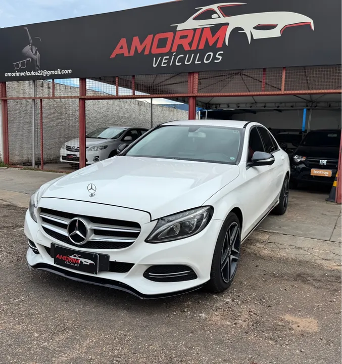 Merecedes C180 1.6 2015 turbo Aut 