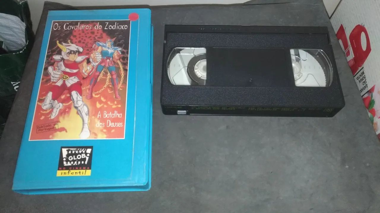 Cavaleiros do Zodiaco Fita VHS, de vídeo, original, bom estado, Envio. - Foto 2