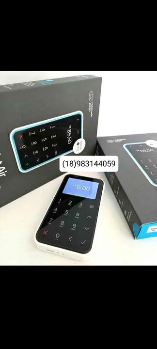 Máquina de cartão Point Air, mercado pago 