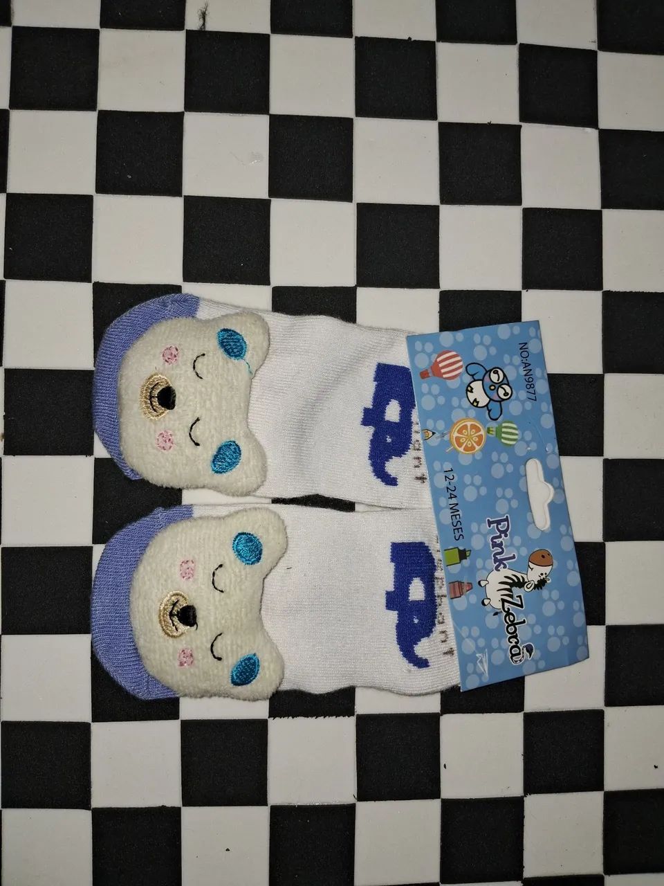 Meias para bebê de 12-24 meses