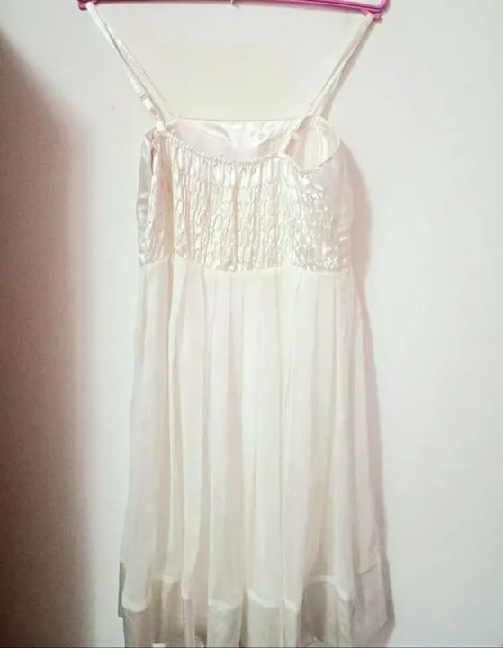 Vestido branco de festa - Foto 4
