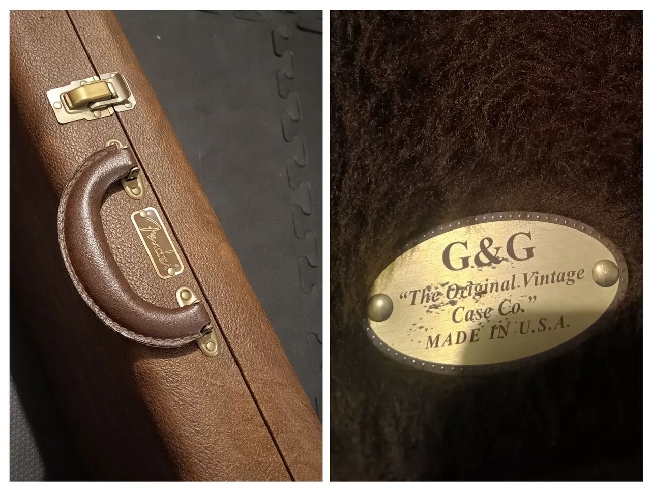 Hardcase Fender Deluxe Brown USA (troco)