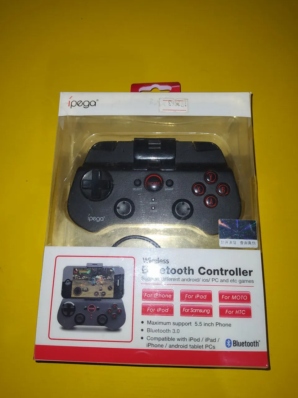 Controle Wireless Bluetooth Ipega PG - 9017 para Android/iOS