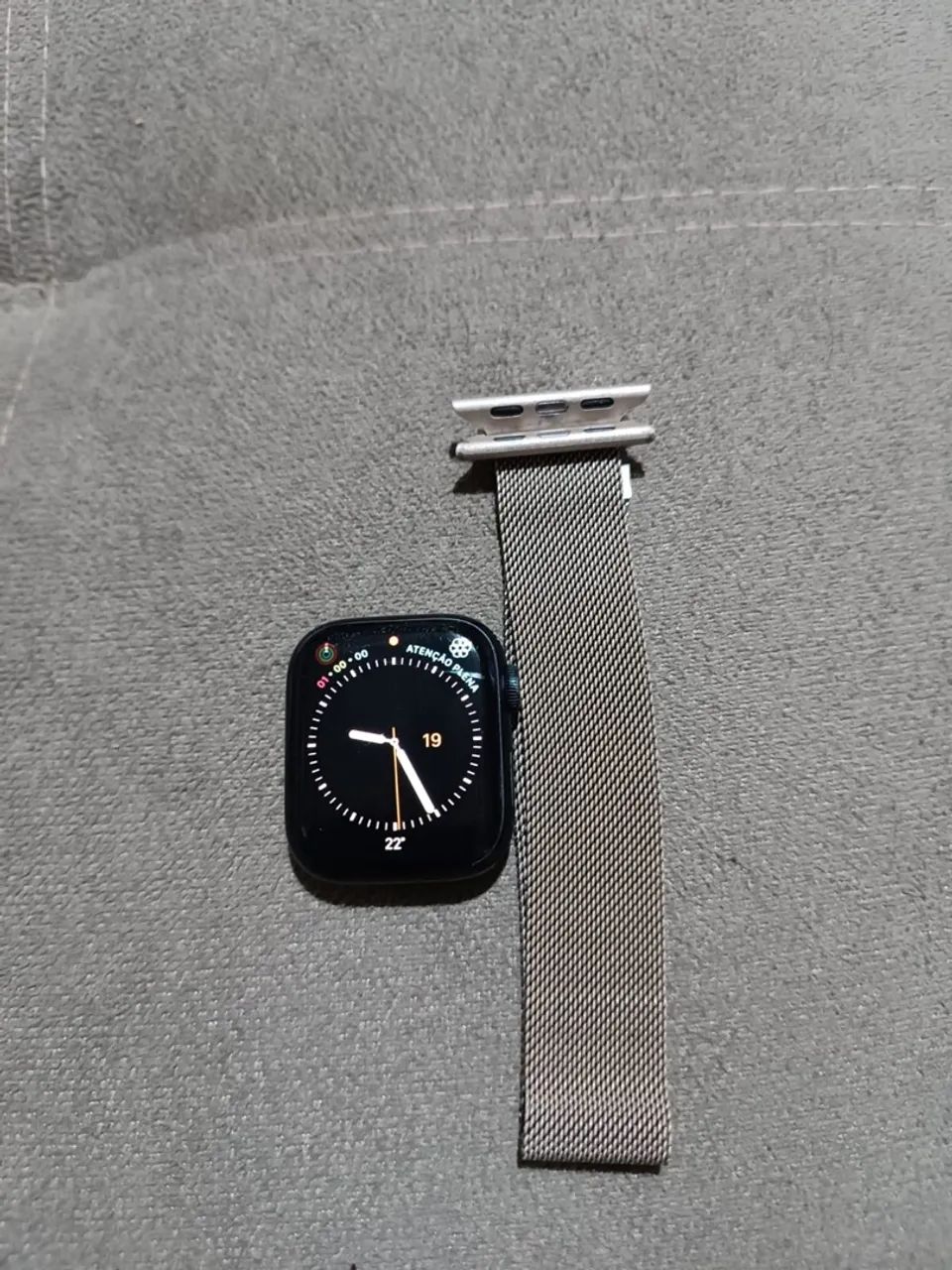Apple watch séries 8 - 41 mm - preto