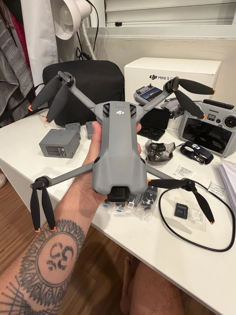 DJI Mini 5 Pro BR Fly More Combo - 3 Baterias Plus + NF + Anatel - Foto 5
