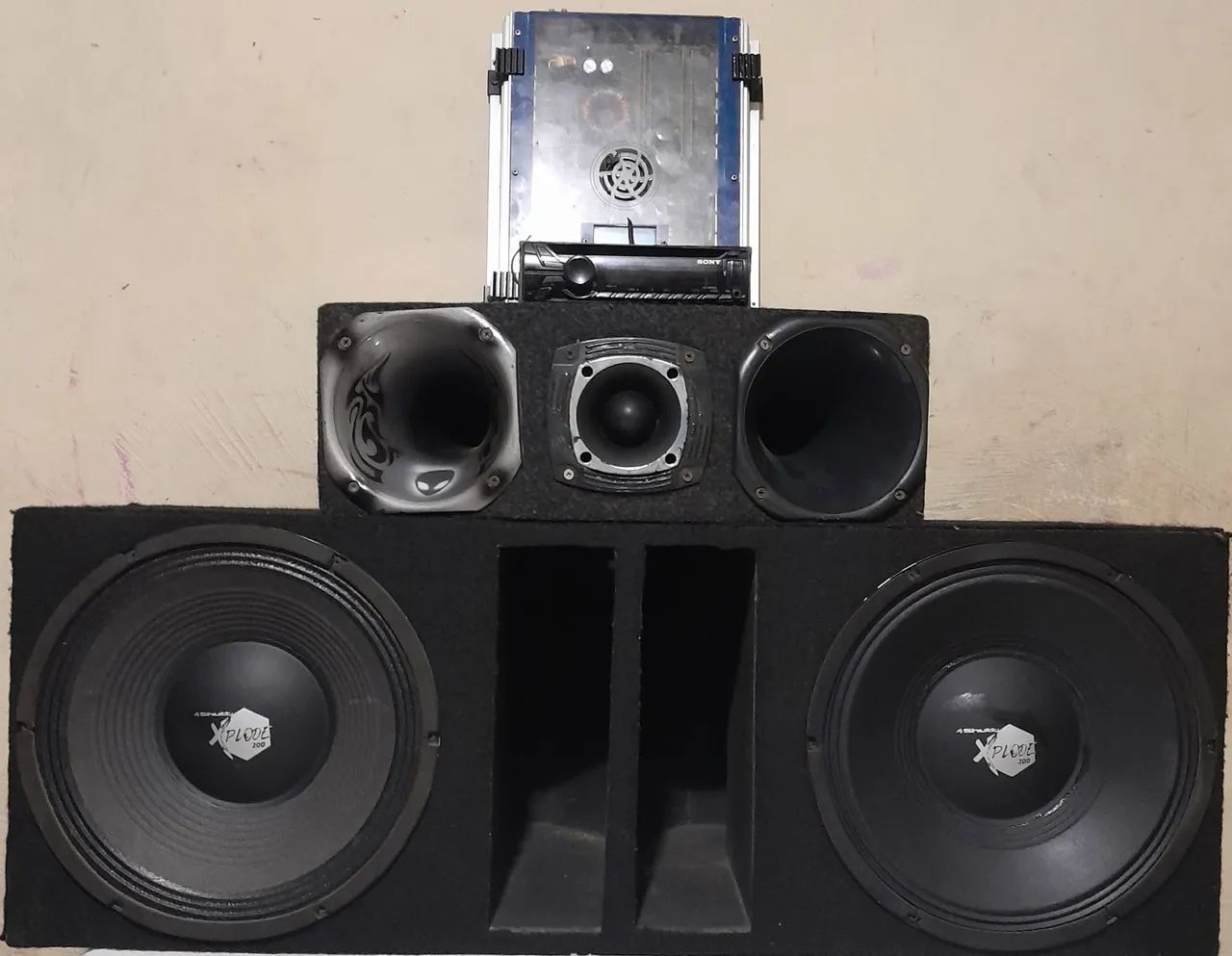 Som de carro completo topp!!