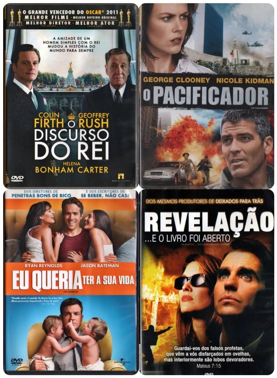 Lote com 24 Filmes Originais em DVD - Foto 3