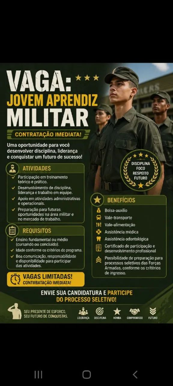 Jovem aprendiz 
