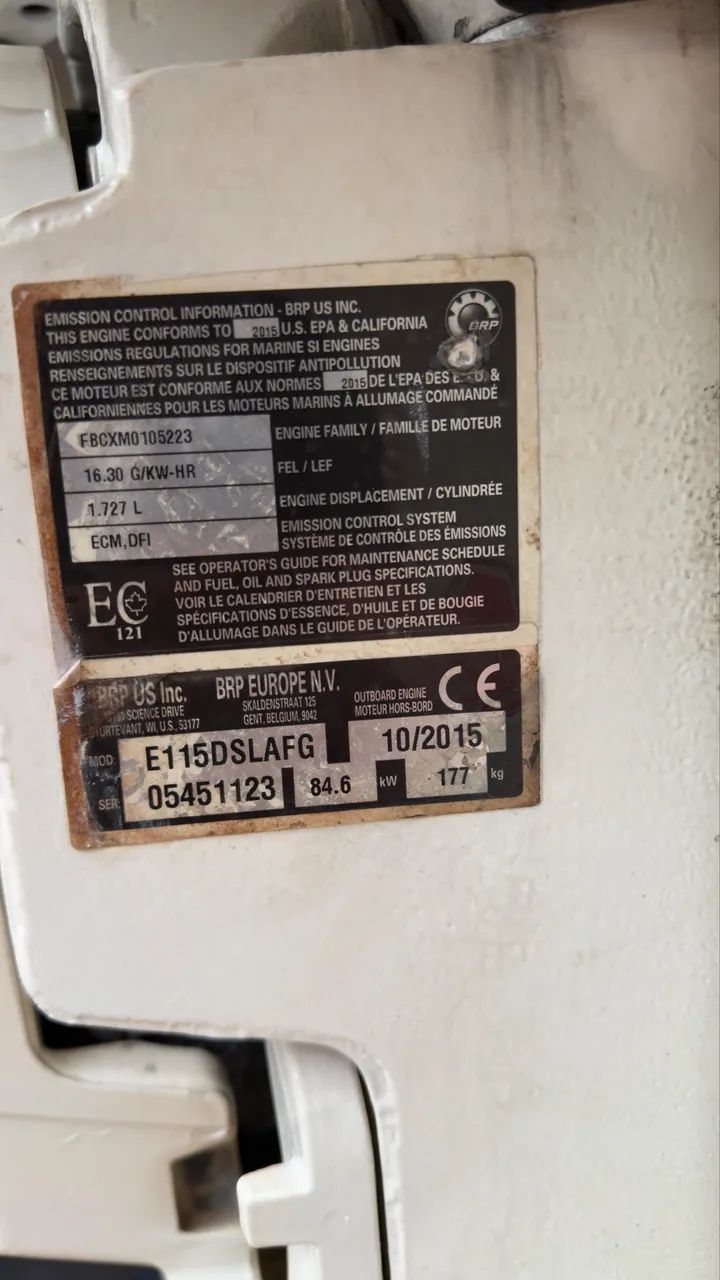 Motor Evinrude115 hp etec - Foto 5
