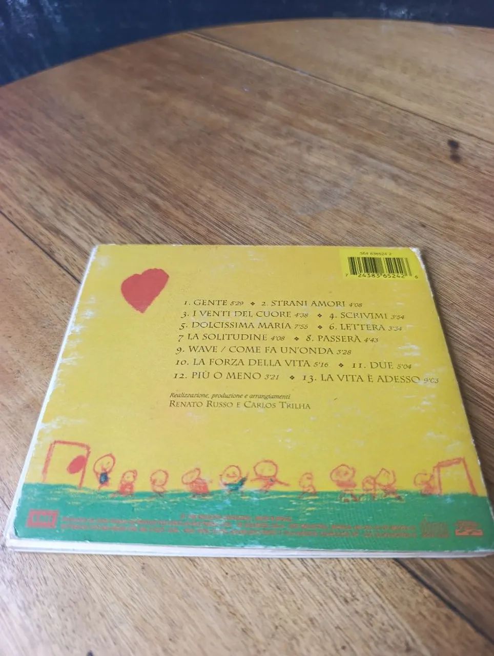 CD RENATO RUSSO EQUILÍBRIO DISTANTE  - Foto 3