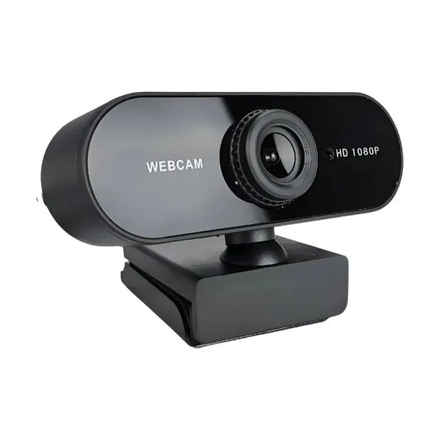 Webcam Tronos W6 Full HD USB com Microfone para PC Notebook Home Office Streaming pode ret