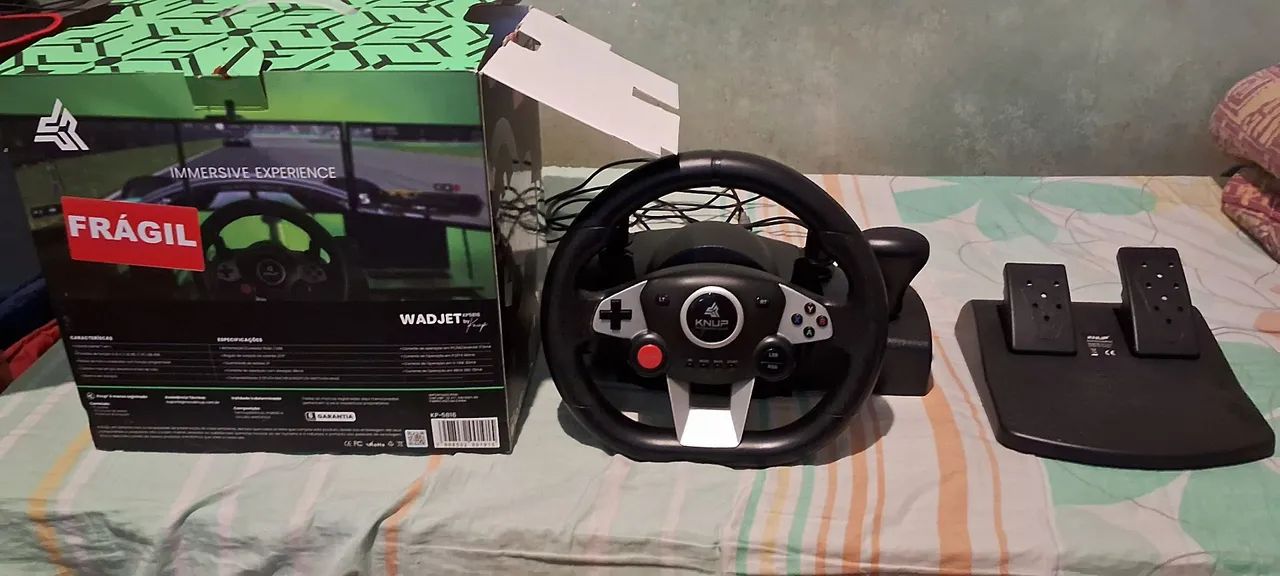 Volante Gamer Knup - Foto 5