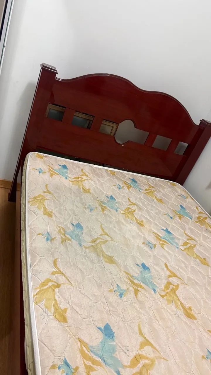 Cama de casal com colchão  - Foto 3