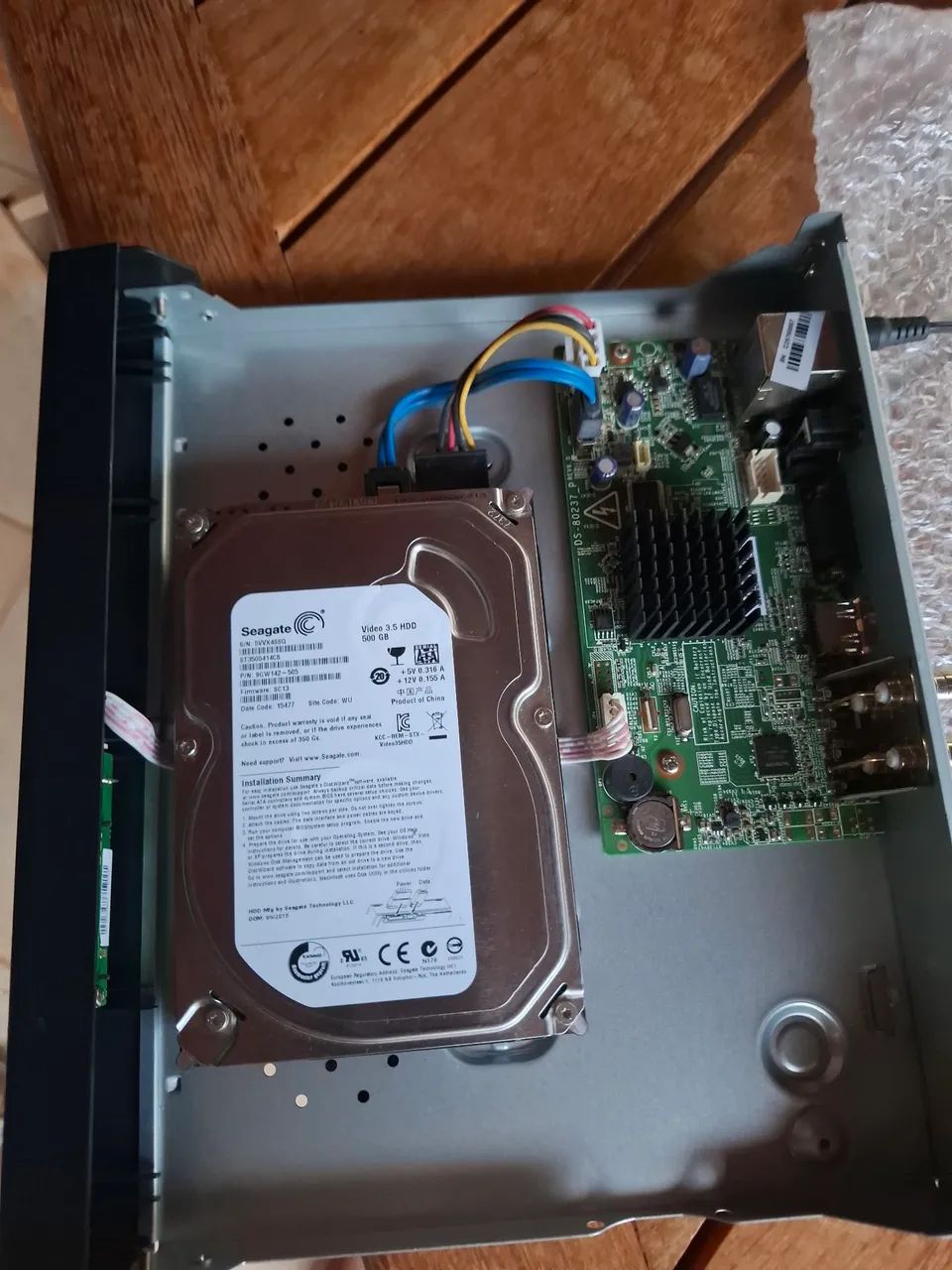 Kit dvr com 4 canais com 4 câmera  - Foto 5