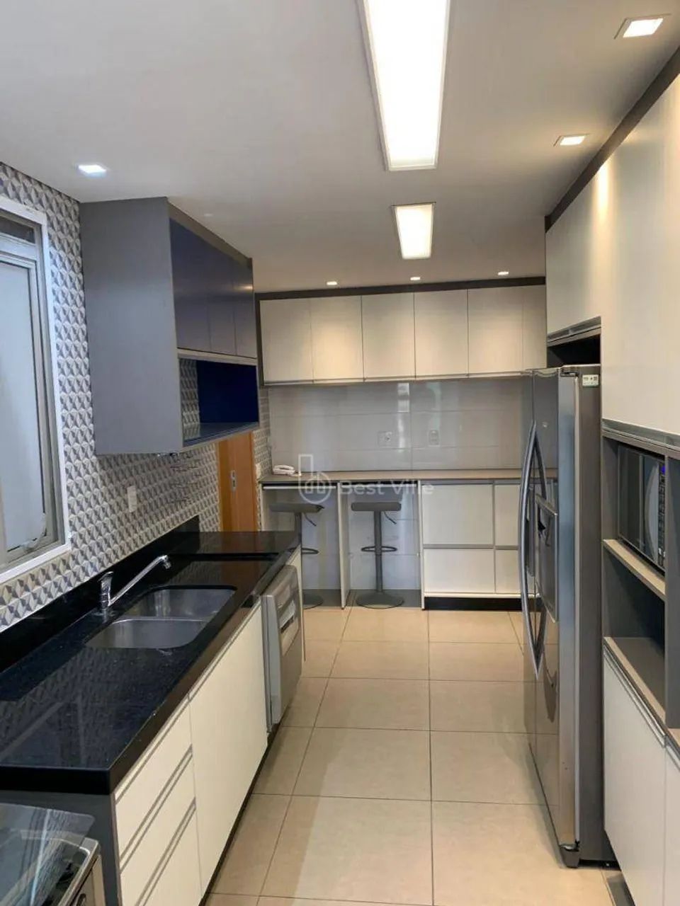 Apartamento com 3 dormitórios para alugar, 168 m² por R$ 20.440,00/mês - Alphaville - Sant - Foto 7