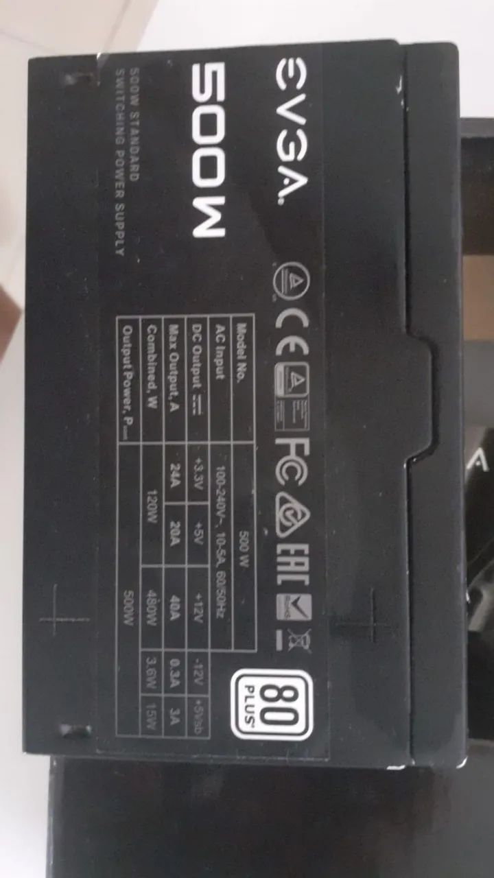 Fonte EVGA 500W - Foto 5