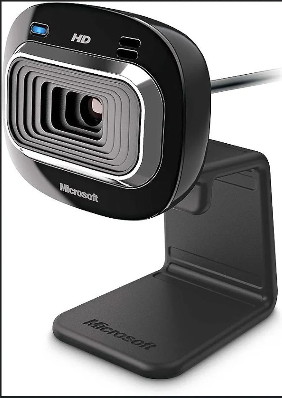 Webcam Microfone Integrado Microsoft Lifecam Hd-3000 Zoom 4x - Foto 3