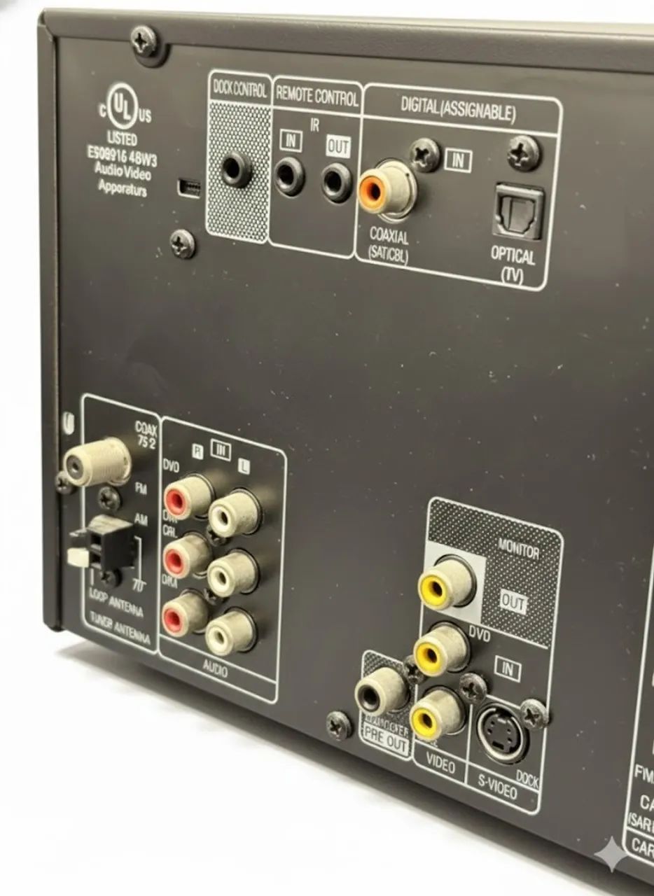 Denon AVR-1611 Completo - 7.1 ou 2 Canais - Aparelhos de Som