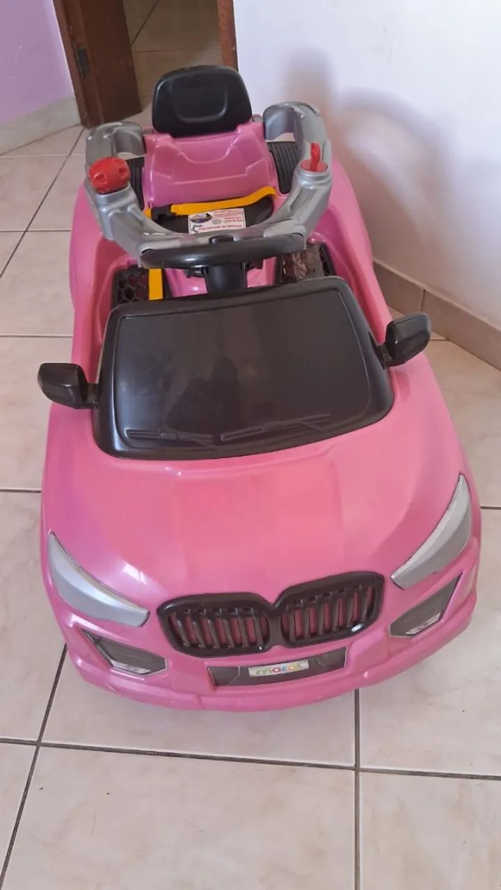 Carrinho de passeio feminino rosa - Foto 2