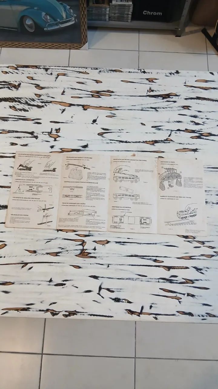 Ferrorama XP 1300 funcionando, na caixa com manual - Foto 5