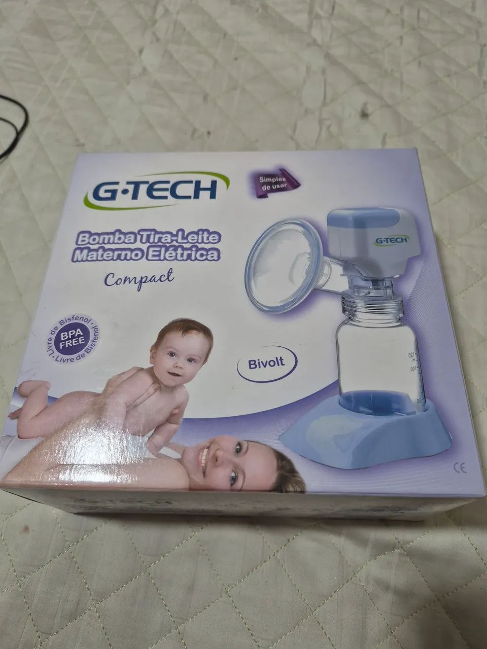 BOMBA TIRA-LEITE MATERNO ELETRICA G?TECH