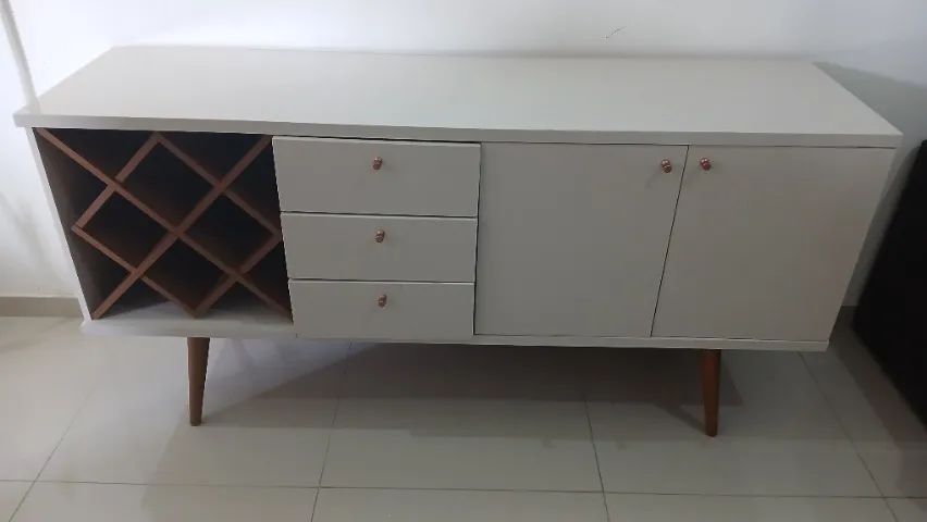 Balcão Buffet Liv com Adega