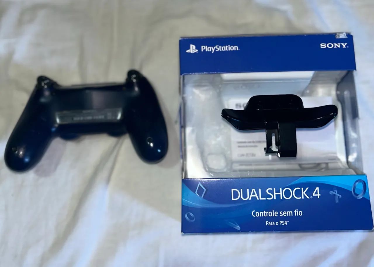 Controle PS4 com hall effect e botões traseiros - Foto 3