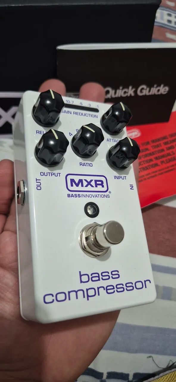 MXR bass compressor　(本体のみ) Bass compressor MXR (zero) - Equipamentos e Acessórios de Som